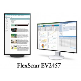 Eizo FlexScan EV2457 bel ali črn, 61.1 cm (24,1")