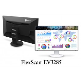 Eizo FlexScan EV3285 popolnoma bel ali črn, 80 cm (31,5")